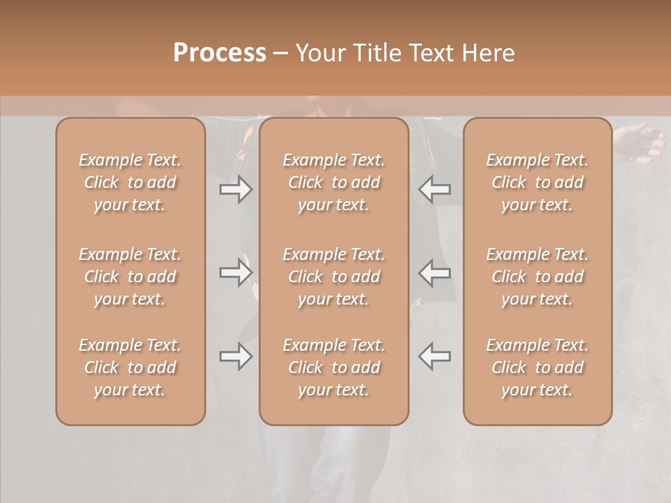 Isolated Rapper Sport PowerPoint Template