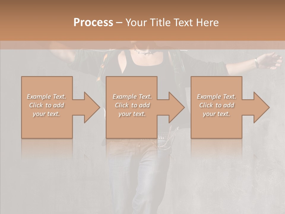 Isolated Rapper Sport PowerPoint Template