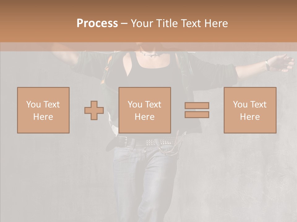 Isolated Rapper Sport PowerPoint Template