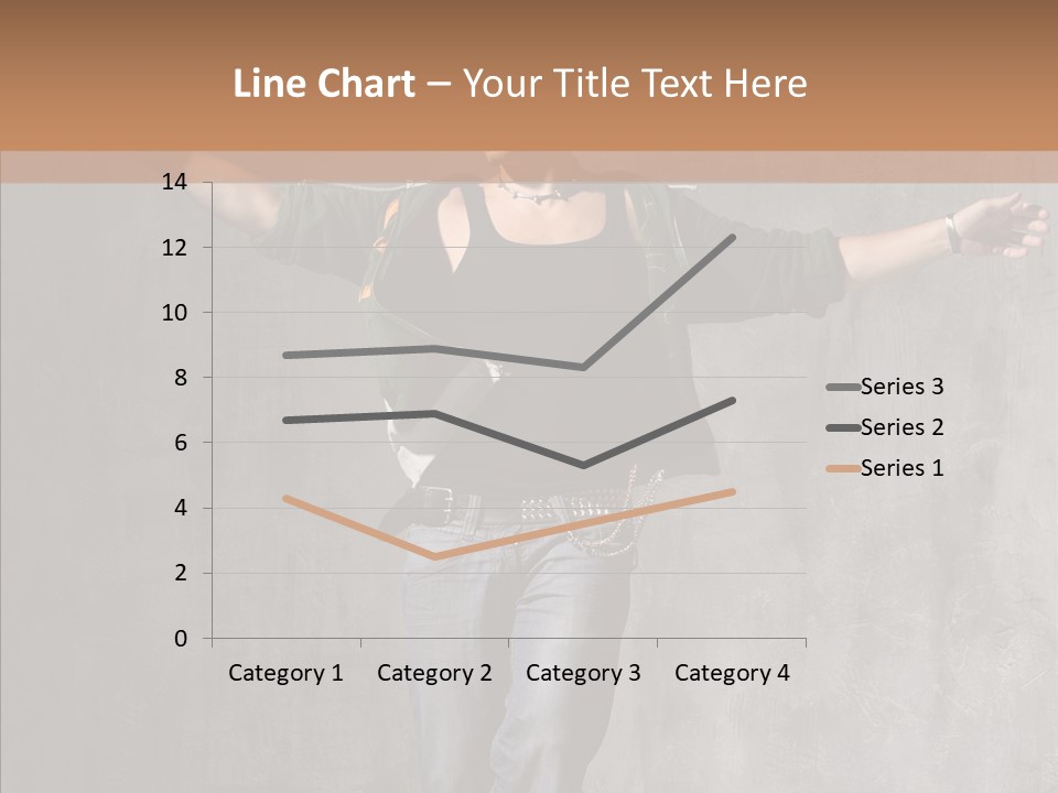 Isolated Rapper Sport PowerPoint Template