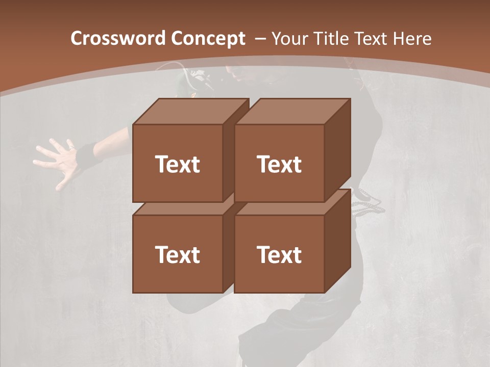 Move Guy Nightclub PowerPoint Template