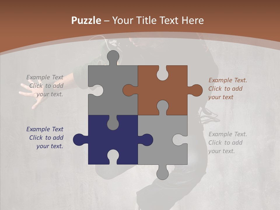 Move Guy Nightclub PowerPoint Template