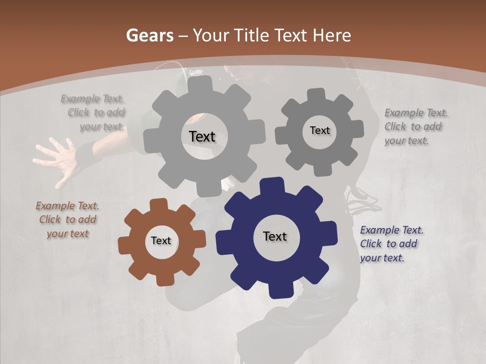 Move Guy Nightclub PowerPoint Template