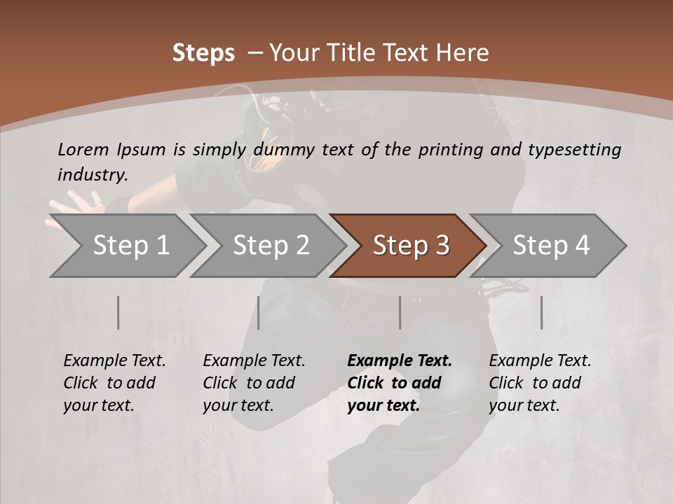 Move Guy Nightclub PowerPoint Template