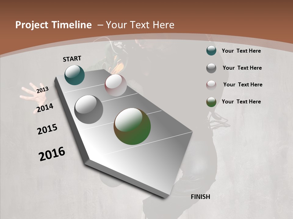 Move Guy Nightclub PowerPoint Template