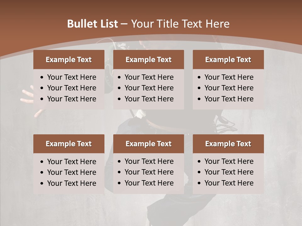 Move Guy Nightclub PowerPoint Template
