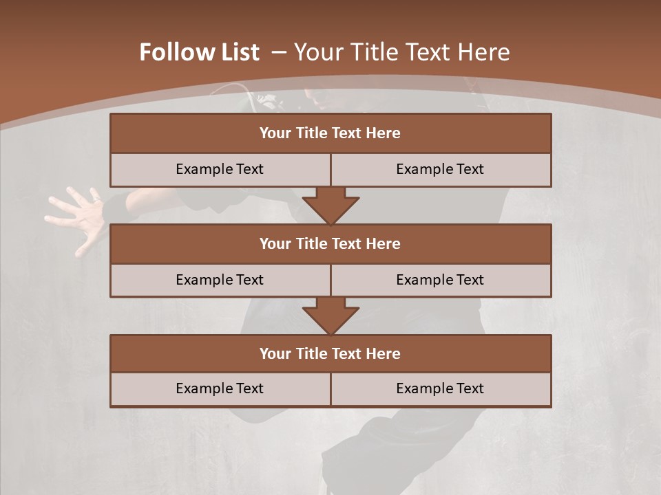 Move Guy Nightclub PowerPoint Template