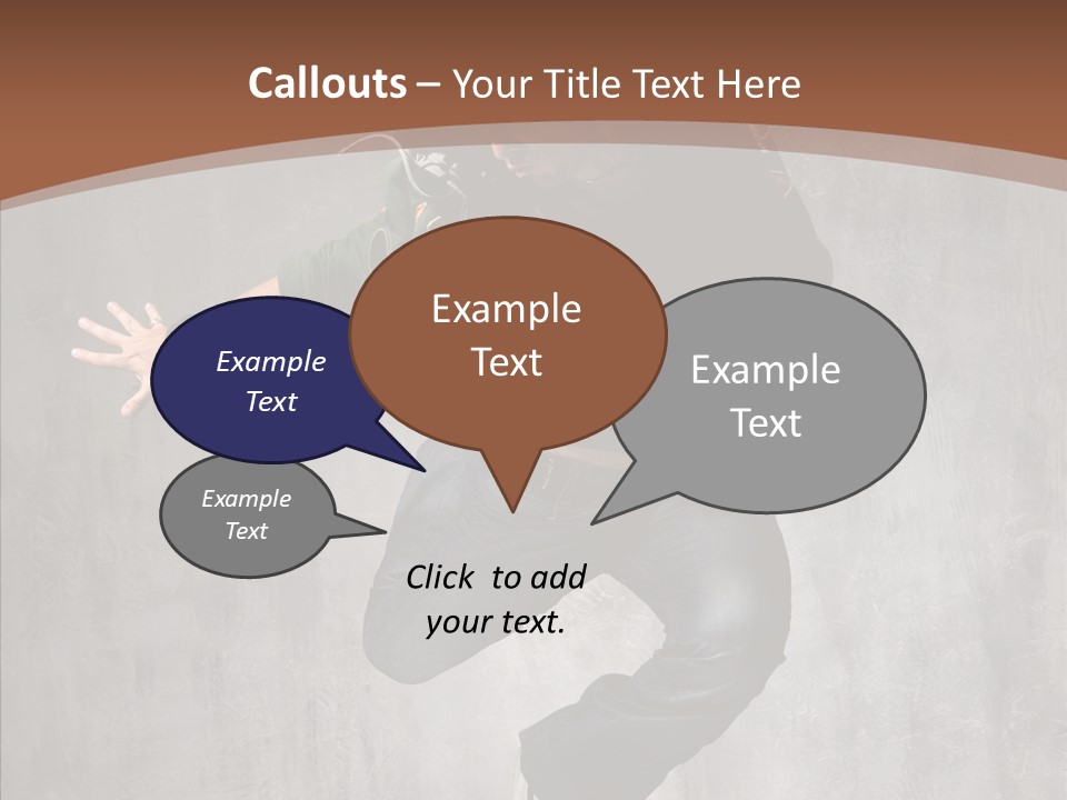 Move Guy Nightclub PowerPoint Template