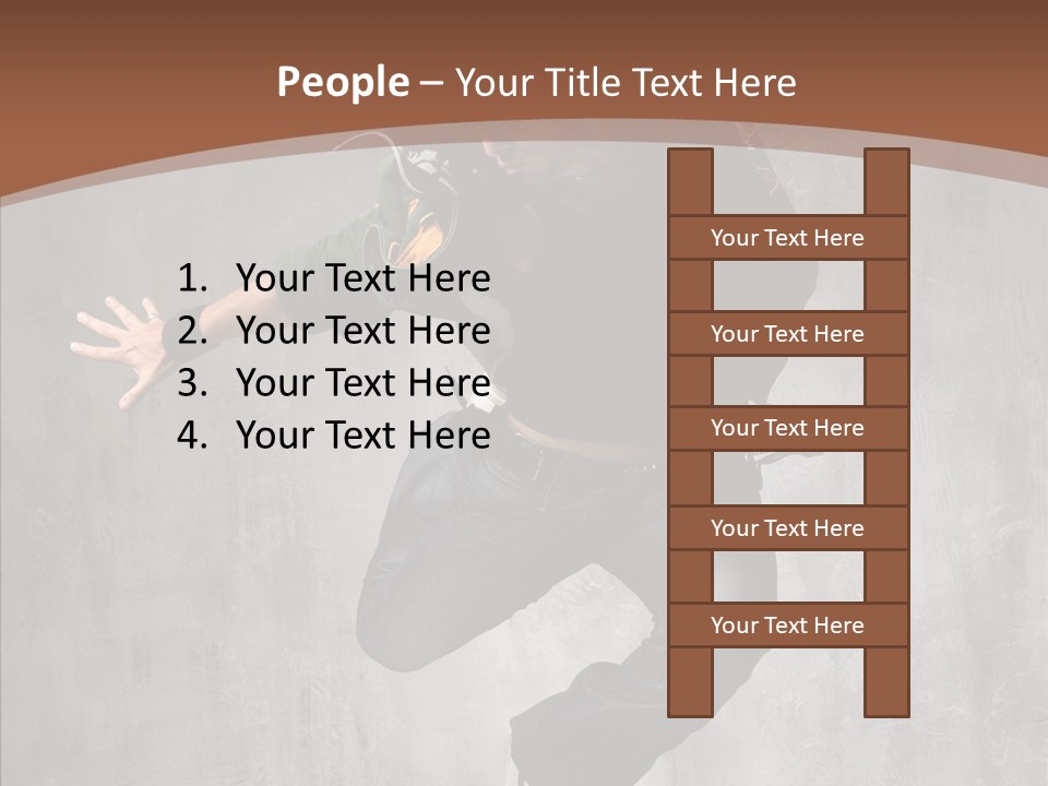 Move Guy Nightclub PowerPoint Template