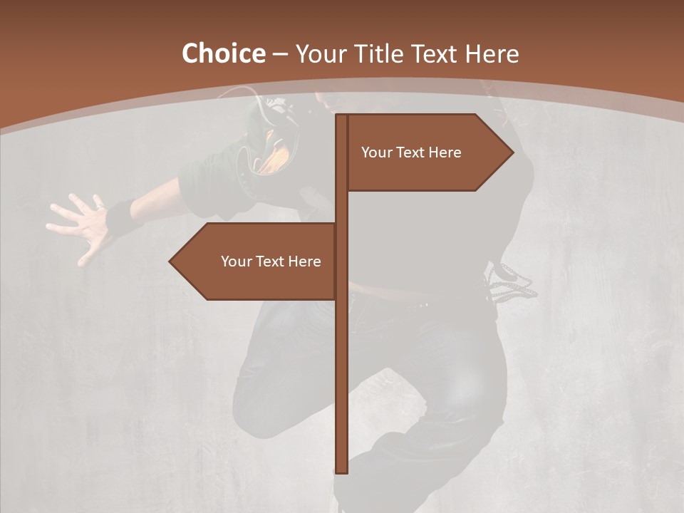 Move Guy Nightclub PowerPoint Template