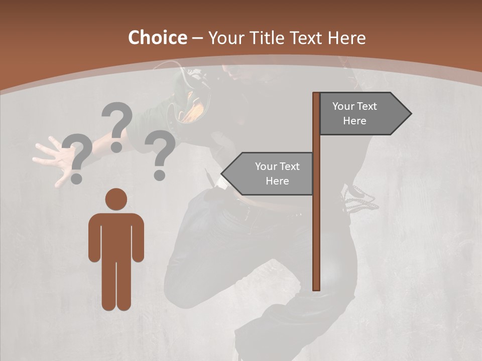 Move Guy Nightclub PowerPoint Template