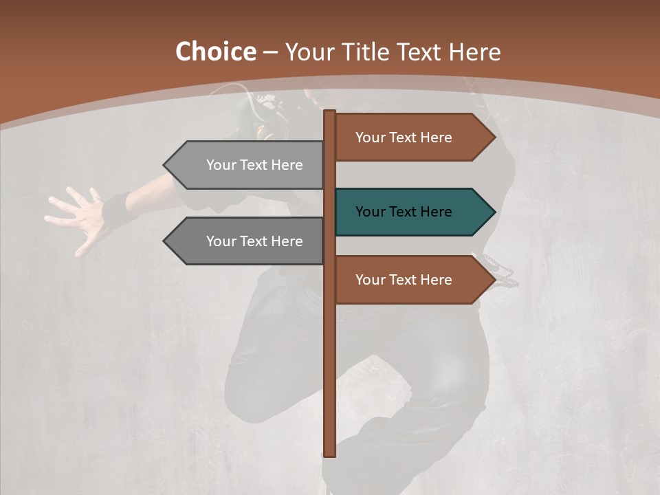 Move Guy Nightclub PowerPoint Template