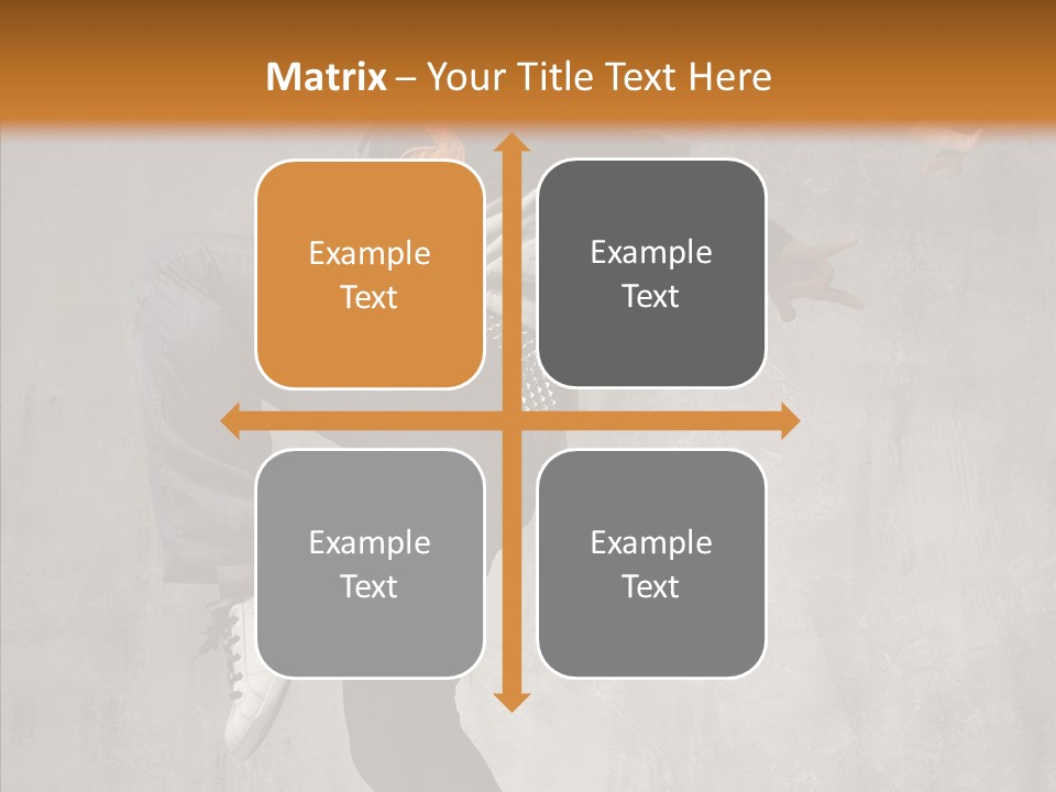 Rap Young Dance PowerPoint Template