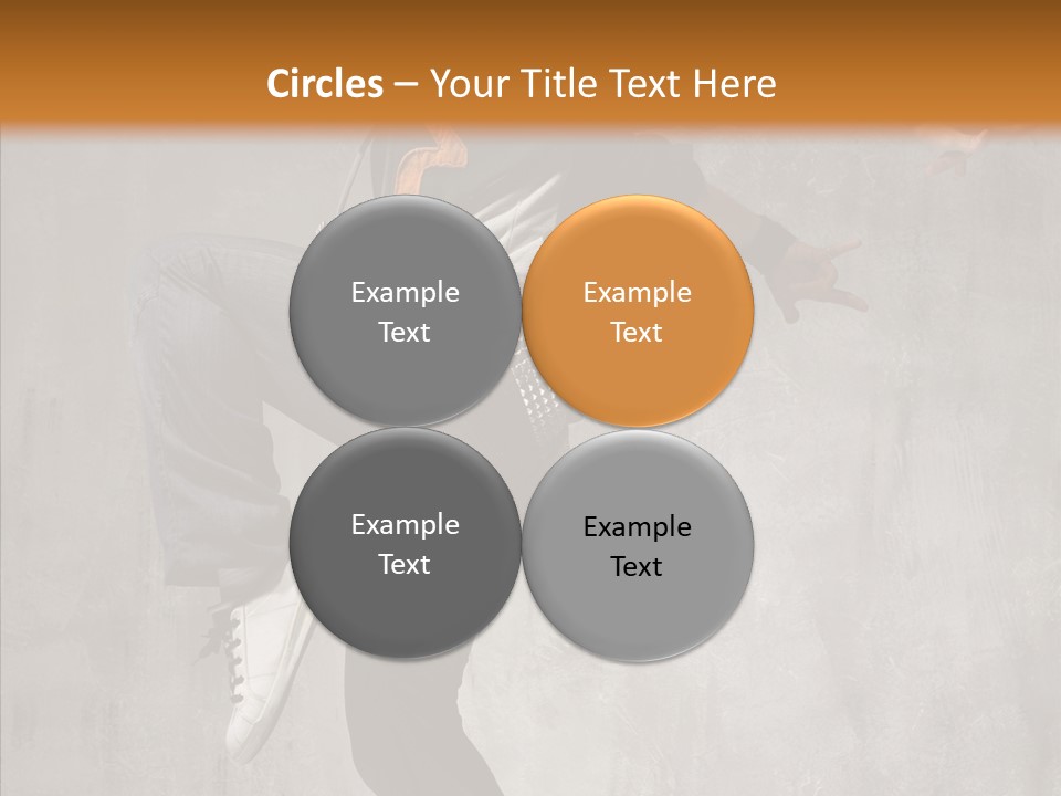 Rap Young Dance PowerPoint Template