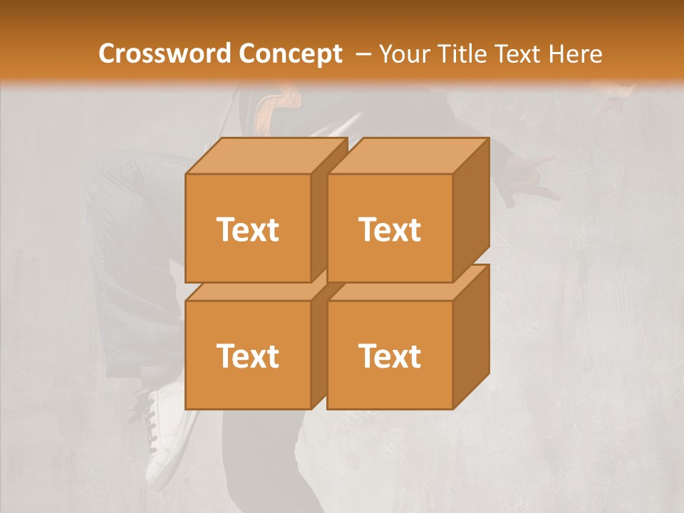 Rap Young Dance PowerPoint Template