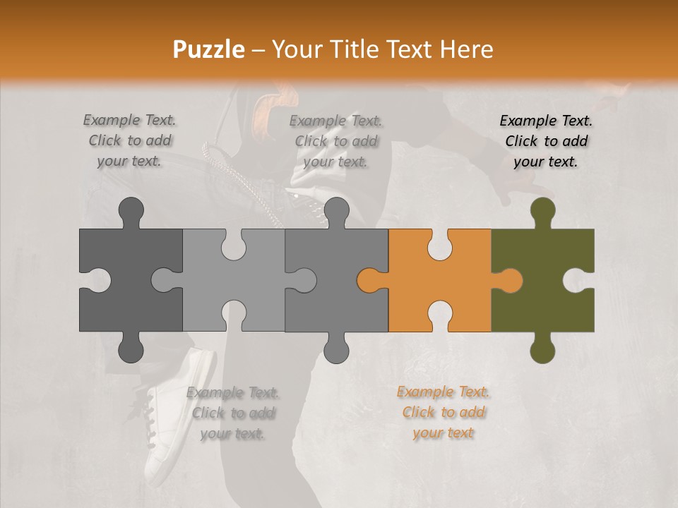 Rap Young Dance PowerPoint Template