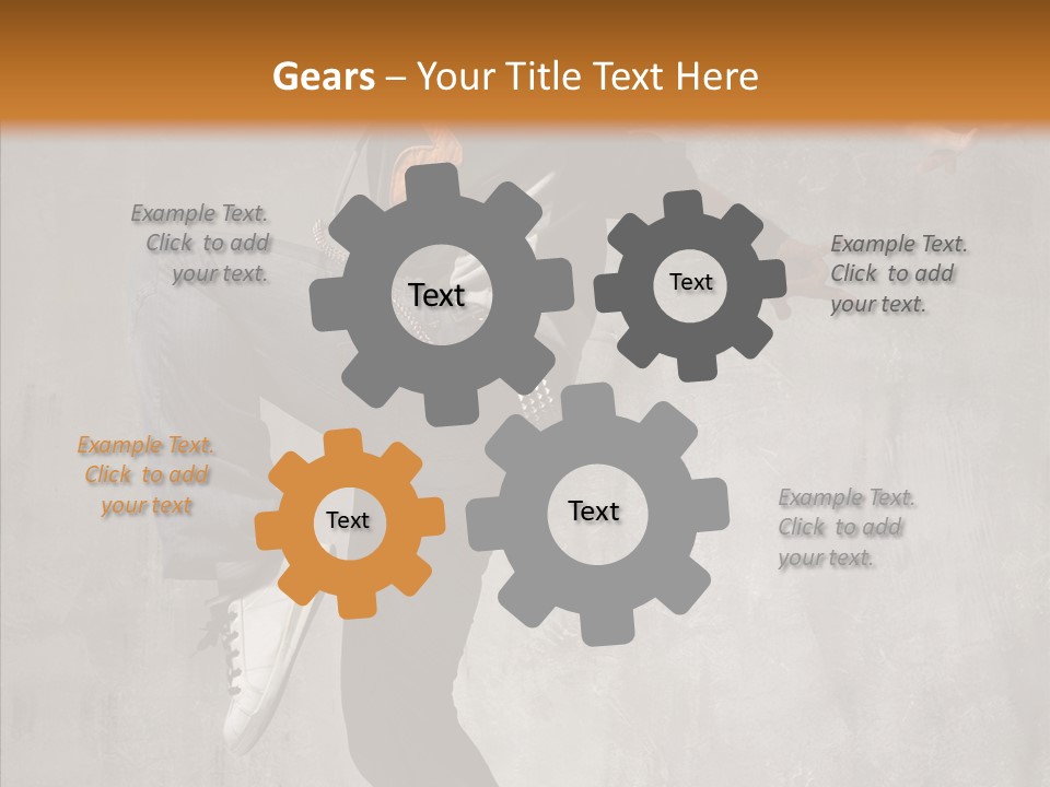 Rap Young Dance PowerPoint Template