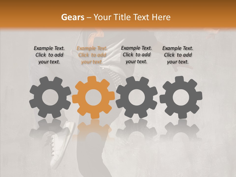 Rap Young Dance PowerPoint Template