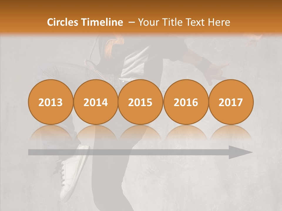 Rap Young Dance PowerPoint Template