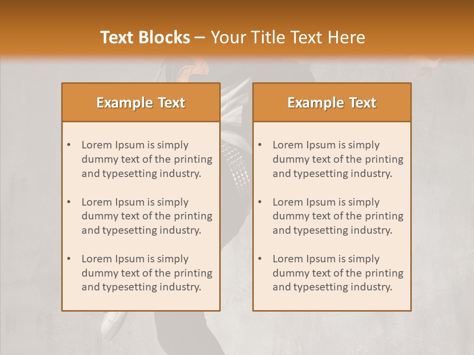 Rap Young Dance PowerPoint Template