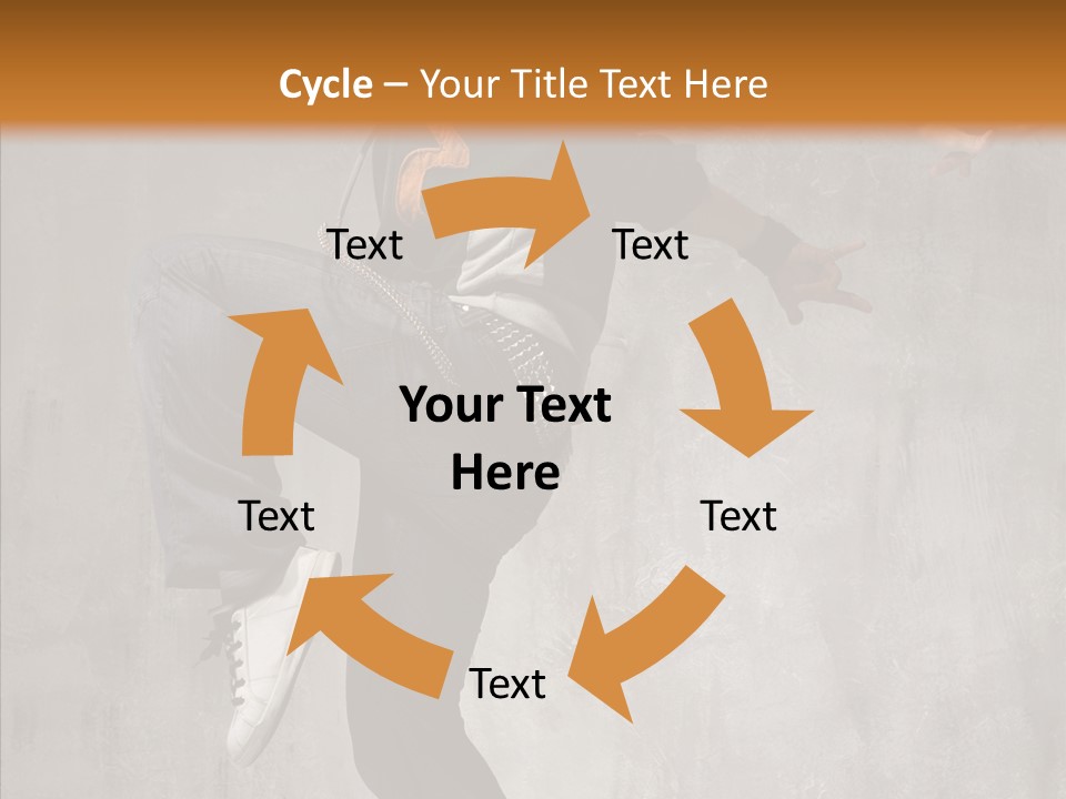 Rap Young Dance PowerPoint Template