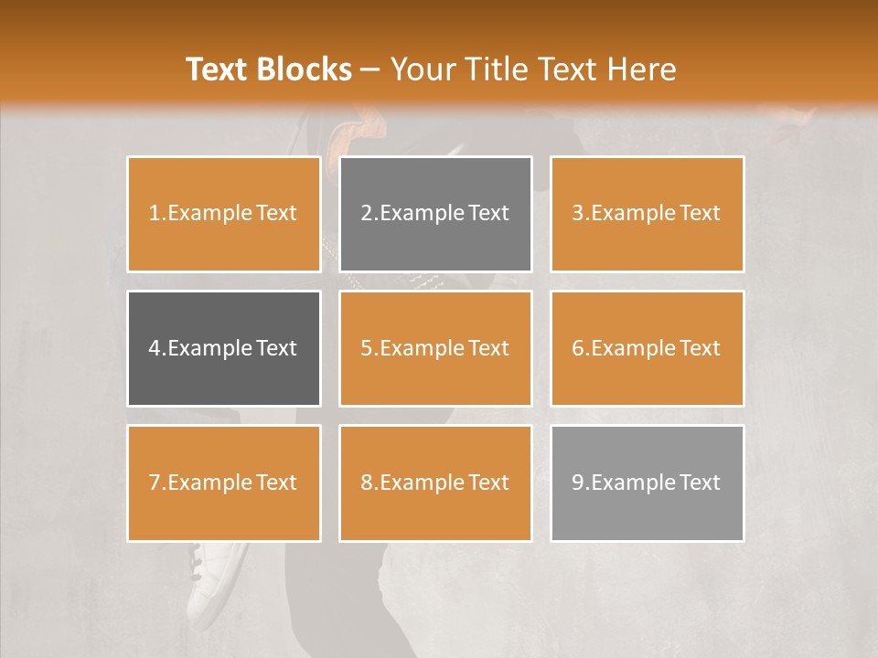 Rap Young Dance PowerPoint Template