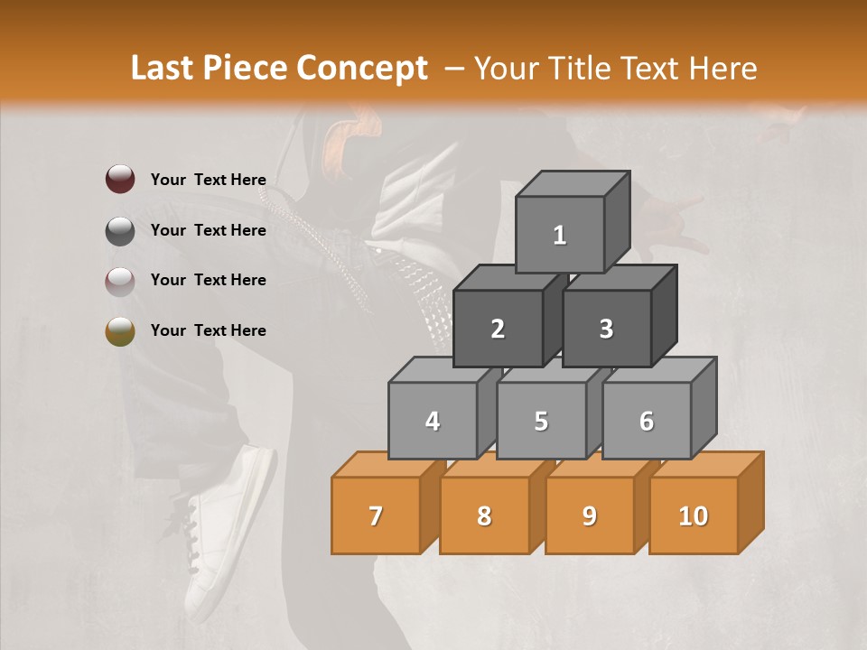 Rap Young Dance PowerPoint Template