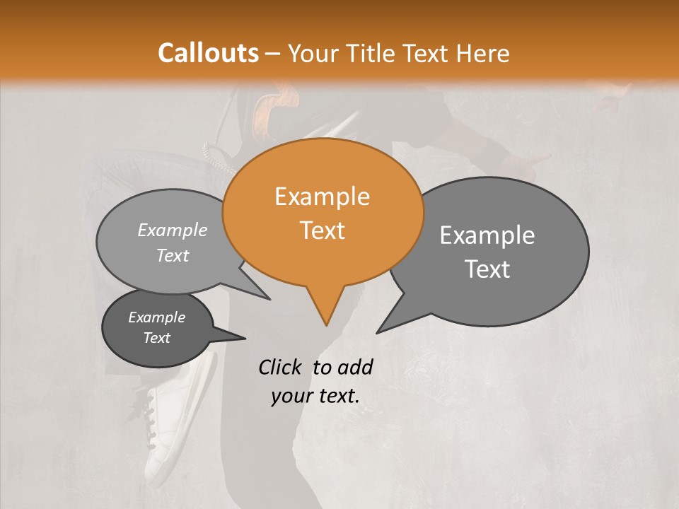 Rap Young Dance PowerPoint Template