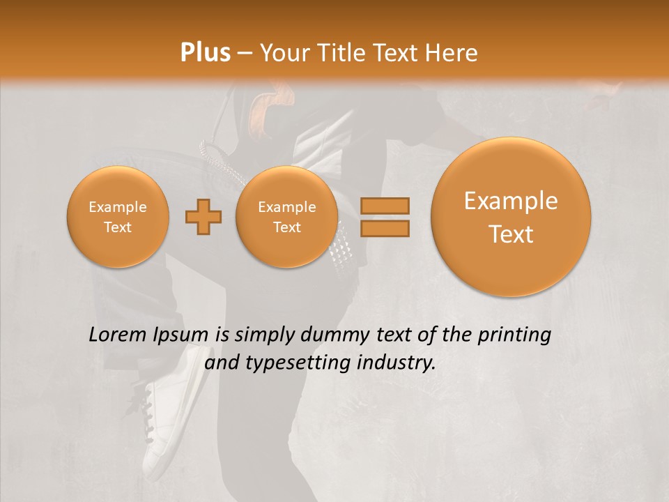 Rap Young Dance PowerPoint Template