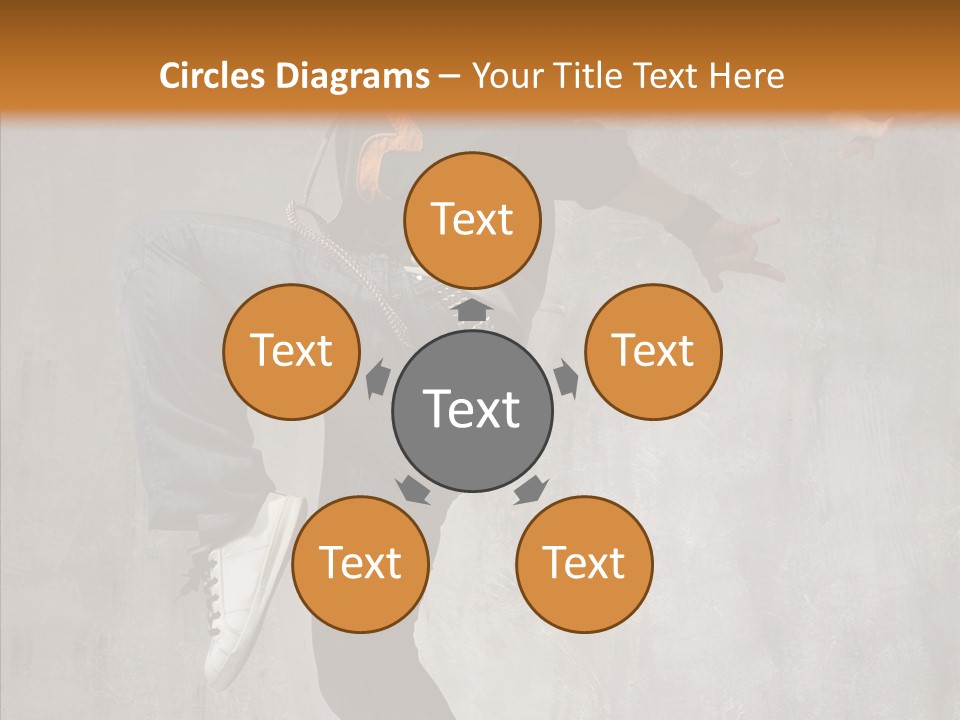 Rap Young Dance PowerPoint Template