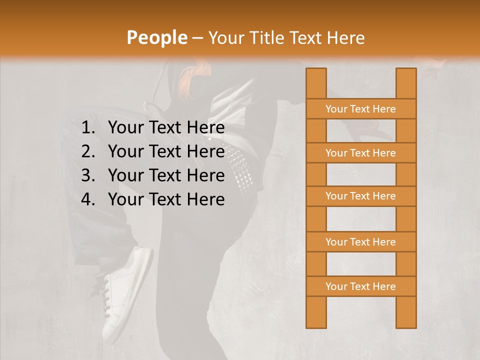 Rap Young Dance PowerPoint Template