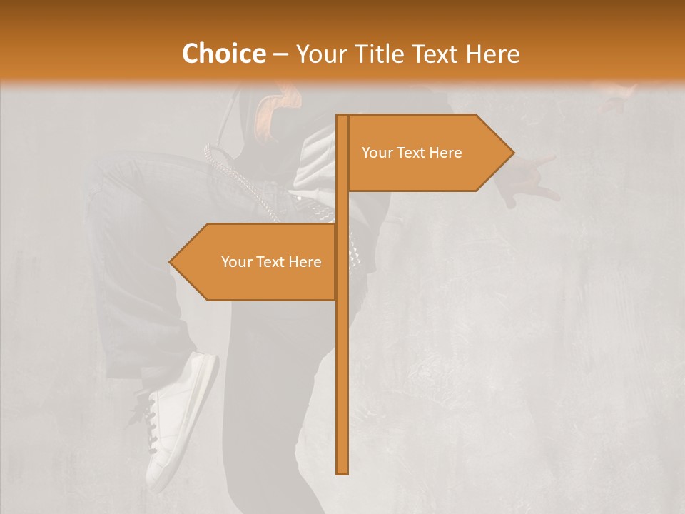 Rap Young Dance PowerPoint Template