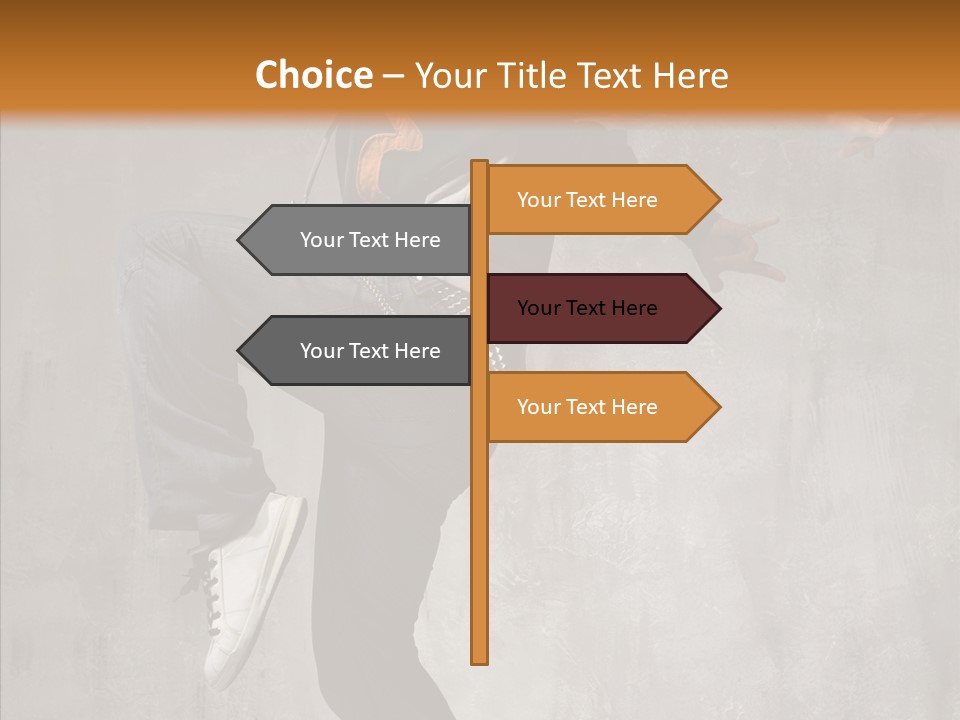 Rap Young Dance PowerPoint Template