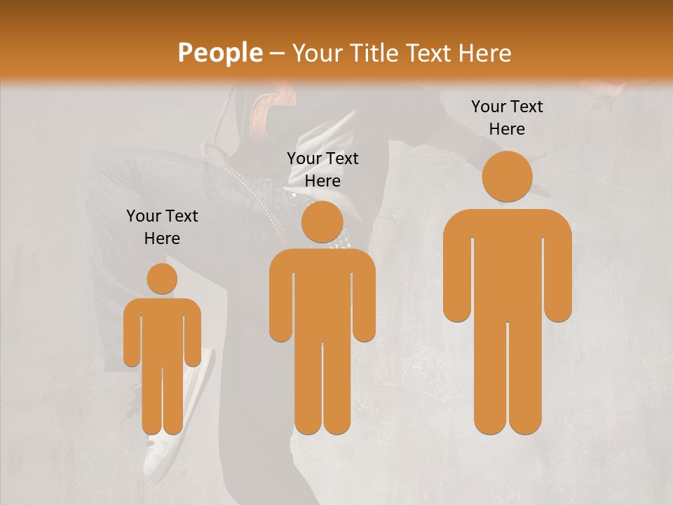 Rap Young Dance PowerPoint Template