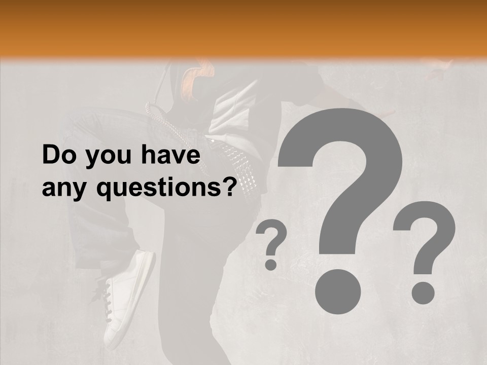 Rap Young Dance PowerPoint Template