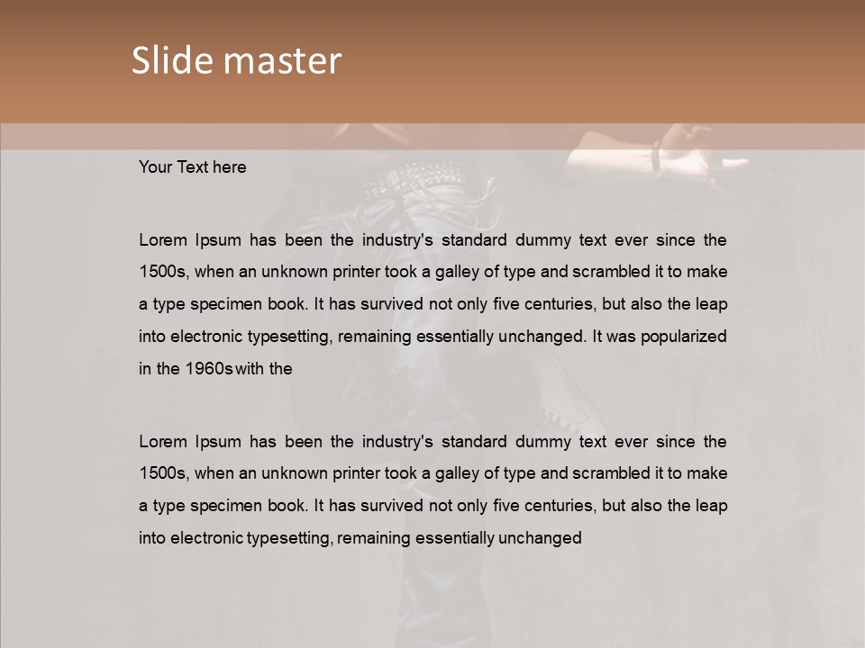 Teenager Teen Nightclub PowerPoint Template