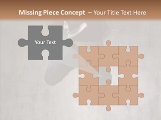 Breakdancing Clothing Guy PowerPoint Template