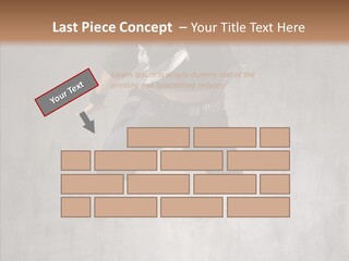 Breakdancing Clothing Guy PowerPoint Template