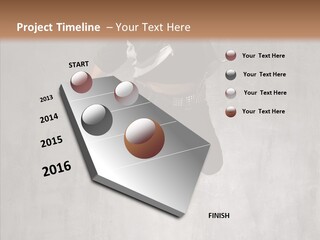Breakdancing Clothing Guy PowerPoint Template