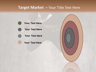 Breakdancing Clothing Guy PowerPoint Template