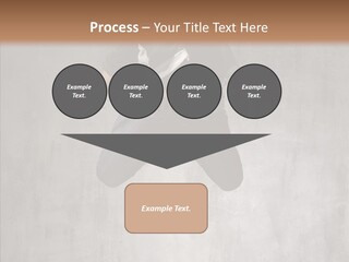 Breakdancing Clothing Guy PowerPoint Template