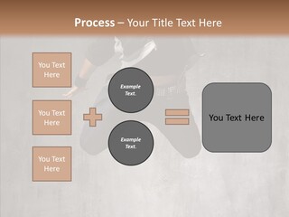 Breakdancing Clothing Guy PowerPoint Template
