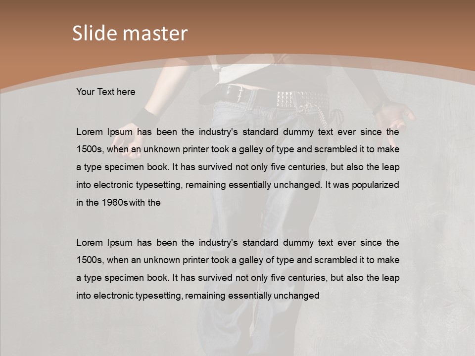 Dance Performance Break PowerPoint Template