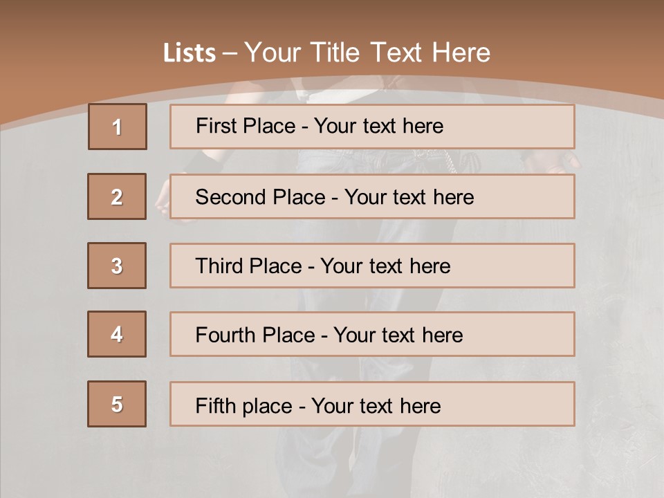 Dance Performance Break PowerPoint Template