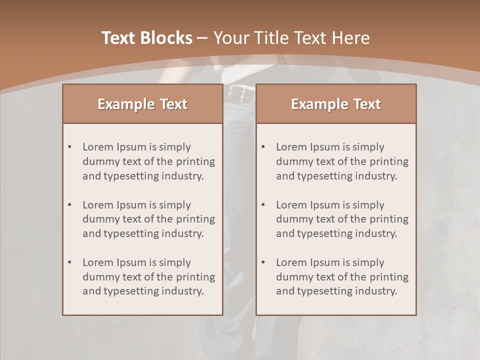 Dance Performance Break PowerPoint Template