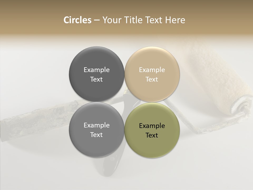 Isolate Handle Bristle PowerPoint Template