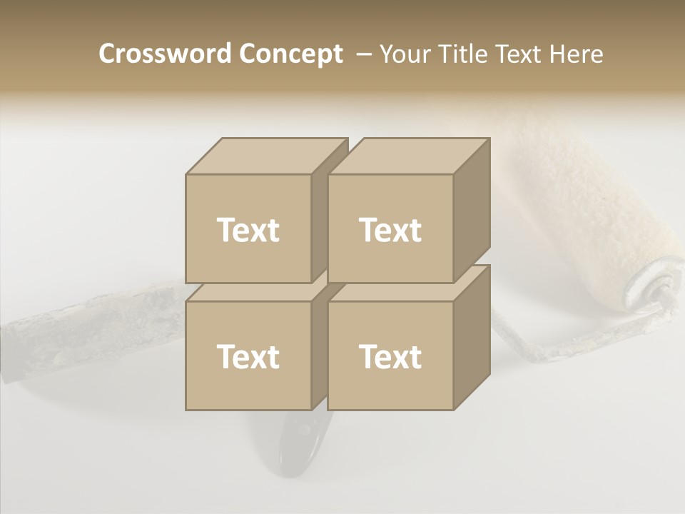 Isolate Handle Bristle PowerPoint Template