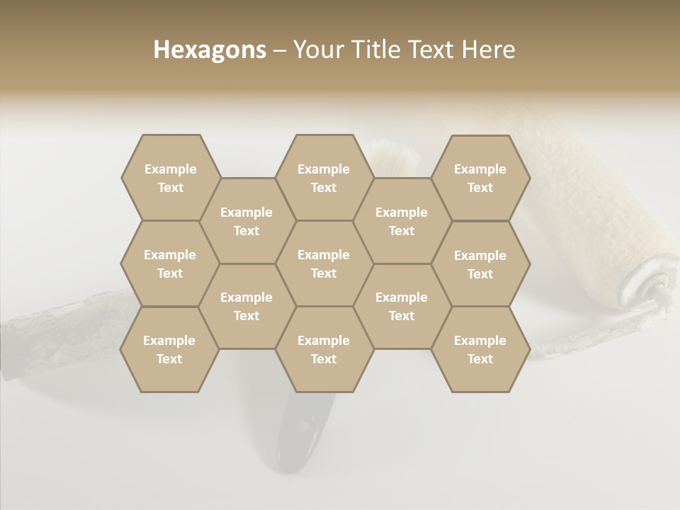 Isolate Handle Bristle PowerPoint Template