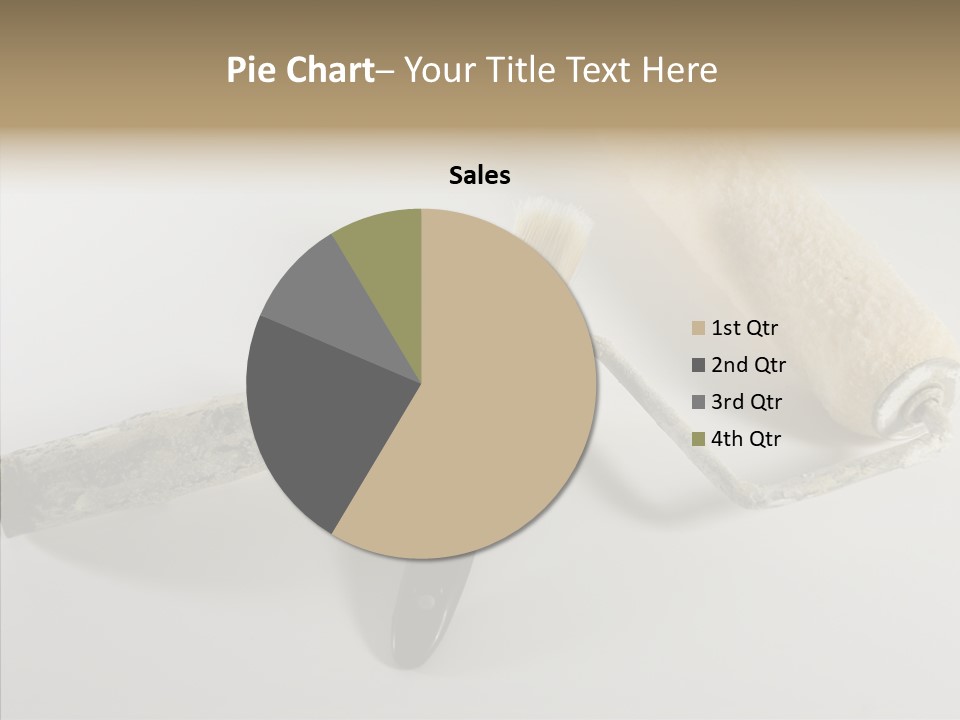 Isolate Handle Bristle PowerPoint Template