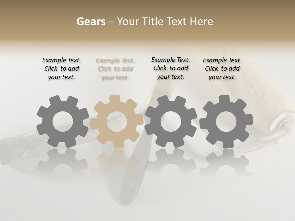 Isolate Handle Bristle PowerPoint Template